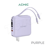ACMIC A15 Powerbank 15000 mAh พาวเวอร์แบงค์ มีปลั๊กในตัว ชาร์จเร็ว LED Display ของแท้ 100% ประกันสิน