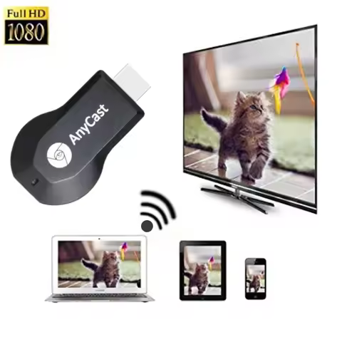 M2 Plus Wireless WiFi Display 4K 1080P HDMI-compatible TV Dongle Receiver for DLNA Airplay Miracast 