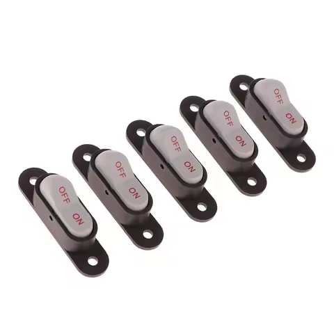 【TG16】5Pcs 2026 New 2 Pin Light ON/OFF Boat Button Switch 250V 6A AC AMP 125V 10A Electric Wok Rice 