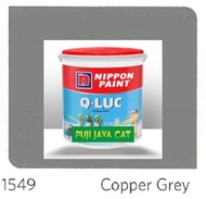 Q - Luc 1549 - Copper Grey 4,5kg (1gln) Cat tembok Nippon paint