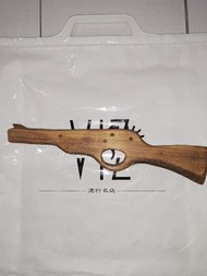 竹槍 木槍 古董玩具 可發射橡皮筋