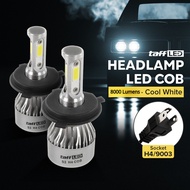 COB LED Headlamp Cool White IP65 32V H4/9003 - S2