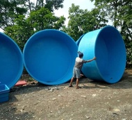 bak fiber viber bulat kolam ikan daimeter 150cm