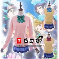 Love Live! Summer Uniform Cosplay Costume School Uniform Anime Cosplay Clothing Lovely Cute Style Pr