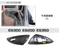》傑暘國際《全新 LEXUS ES300 ES200 ES350 2019-2023 卡夢 碳纖維 牛角 後視鏡外蓋