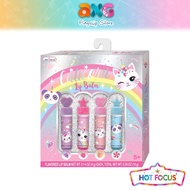 Hot Focus Caticorn Lip Balm (089CAT) Washable Non Toxic Makeup Cosmetics for Girl Fashion