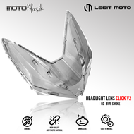 LEGITMOTO CLICK V2 HEADLIGHT LENS CLEAR / SMOKE FLASHER LENS FOR HONDA CLICK V2 MOTORCYCLE 1PC LG-81