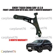 CHERY TIGGO CHINA SUV 1.6 2.0 FRONT LOWER ARM WITH BALL JOINT 3 MONTH WARRANTY