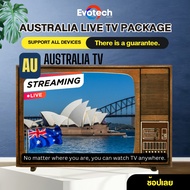 Evotech Australia Live TV Streaming Package - HD Quality All-Device Compatibility User-Friendly WiFi