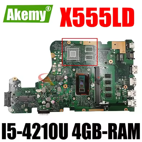 For ASUS X555LAB A555LA K555LA F555LA X555LD R557LA R556LA X554LA Mainboard X555LA Motherboard FL580