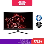 MSI OPTIX CURVED GAMING G27CQ4 27'' QWHD VA MONITOR (2560X1440, 1MS, 165HZ, HDMI, DP, USB)