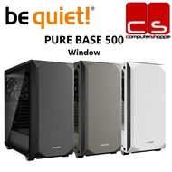 Be Quiet PURE BASE 500 Window Mid-Tower ATX Casing - Black/White/Grey