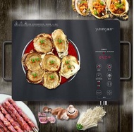 Household sizzling convection oven desktop touch induction cooker intelligent hot pot barbecue electric stove