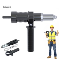 Electric Rivet Nut Tool Rivet Nut Drill Accessory Rivet Nut Drill Adapter Kit 1/4 Hex Shank for Cord