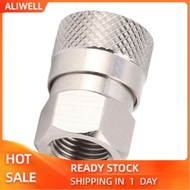 aliwell-my CO2 Refill Adapter  Good Sealing Resistant Fine Polishing 1/8NPT Female Gas Charging Conn