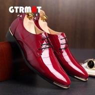GTRMAT 2020 Plus Size EUR 37-48 Oxford Dress Shoes for Men - Formal Leather Shoes - Casual Classic Brogue Mens Shoes - Kasut Lelaki Kasut Kulit Rasmi
