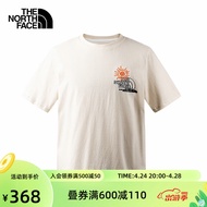 北面（The North Face）北面短袖T恤男户外春季上新|812D AI0/米色 S/170