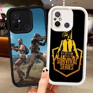Z-28 PUBG Game White Black Case Casing for Xiaomi Redmi 9C 11A 10C 12C POCO C55 C31 Case