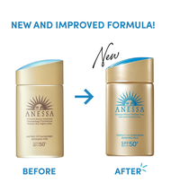 Anessa Perfect UV Sunscreen Skincare Milk 60ml / 90ml A+ SPF 50+ PA++++ Anessa อเนสซ่า เพอร์เฟ็ค ยูว