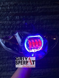 LAMPU DEPAN BILED REVO ABSOLUTE BILED PROJIE LED SUPER TERANG