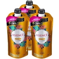 ASIENCE Moist Moisturizing Shampoo Refill 11.5 fl oz (340 ml) x 3 Pieces [Direct From Japan]