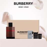 博柏利（BURBERRY）伦敦男士淡香水礼盒(30ml+1.5ml+蜡烛)情人节生日礼物送男友老公