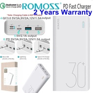 Authentic ROMOSS Power Bank 10000mAh 20000mAh 30000mAh Dual USB