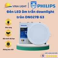Philips DN027B G3 Round LED Ceiling Light With Power 6W, 9W, 12W, 15W, 19W, Diverse Design, Genuine Product