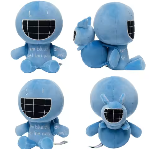 2026 Game Forsaken Plush Toys Bluudude Plushie Forsaken Plushie Room Decoration Soft Toys Birthday G