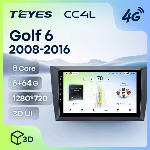 TEYES CC4L For Volkswagen Golf 6 2008 - 2016 Car Radio Multimedia Video Player Navigation stereo GPS