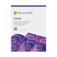 ไมโครซอฟท์ ออฟฟิศ 365 Family English APAC Subscr 1YR Medialess FY25H2 รุ่น EP2-36878