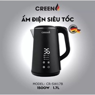 Creen CR-SW17B 1.7L Super Speed Kettle stainless steel 304 German Technology - Dechlorination - Choo