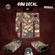 Motorbike OBU Sticker Waterproof "KOI"