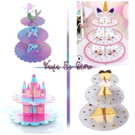 Cupcake tier / Muffin Tray / Cupcake Holder Star Gold