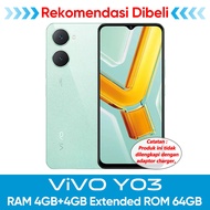 Vivo Y17s Y18 6/128GB RAM 6GB+6GB Extended ROM 128GB Mediatek Helio G85 50MP Camera Garansi Resmi