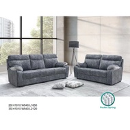 [🚚FREE Installation] 2+3 Seater Velvet Fabric Sofa Set Pocket Spring Seat Living Room Furniture Office