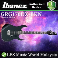 Ibanez GRG170DX-BKN Poplar Body Basswood GRG Electric Guitar Black Night (GRG170DX)