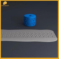 [Chday-t] Clay Stamp Roller Geometric Flower Patterns Relief Rolling Tool Ceramic Clay Texture Wheel