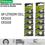 CR1616 CR1620  GP Lithium Battery Coin Cell (Original) (1pc)