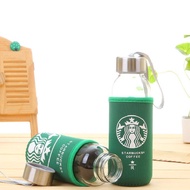 (1 PCS) STAR BUCKS DRINKING BOTTLE + BEAUTIFUL POUCH COVER STARBUCK MY BOTTLE TRAVEL