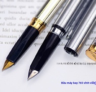 Bút Bi Thép Eosin 765 Đầu Hình Mỏ Vịt Đầu Máy Bay Dày Bằng Thép Nguyên Khối Bút Bi Đầu Bằng Thép Iri