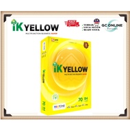 Ik Yellow B4 Paper 450 Sheet 70Gsm / Kertas B4 450’s 70Gsm