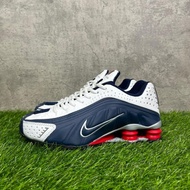 Nike Shox R4 Navy White Red