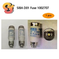 [Ready Stock Supply] 1pc SIBA D01 10A 16A 440V 250V Fuse Fuse 1002707