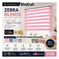 Bidai tingkap zebra blinds Curtain window blinds Roller blinds Bidai tingkap indoor blinds