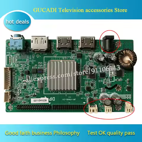 For E350LY Driver Board JRY-F9UHD-CV1 Screen SG3151B05-3 Good Working