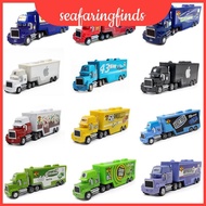 Animation Cars Realistic Mack Lightning Mcqueen King Jackson Storm Toy Truck Racer