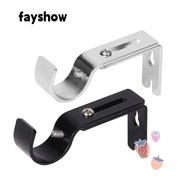 FAY Curtain Rod Holder, Metal Hanger for 1 Inch Rod Curtain Rod Brackets, Fashion Adjustable Hardware Home Window Curtain Rod Support for Wall