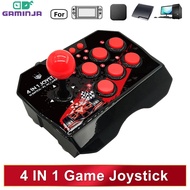 GAMINJA 4-in 1Game Joystick With 3M USB Cable TURBO Games Console Rocker Arcade Station For Nintendo Switch Android TV PS3 PC