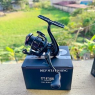 Orca S2 Premium Stream Lure Fishing Reel - Threaded Crank - super light carbon body size 800-1000-25